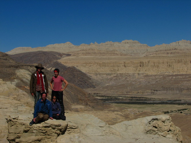 All of us at Tsaparang temple. Western Tibet.